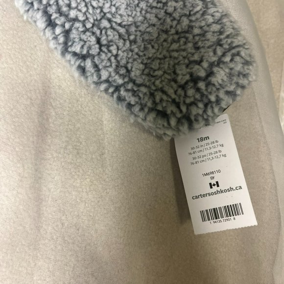 Carter's Oshkosh Snow Suit - 18m One piece jacket - Toddler snowsuit - Picture 4 of 5